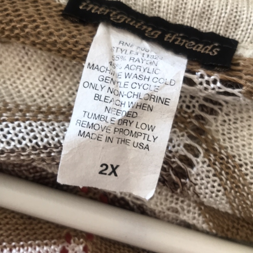 Intriguing Threads cardigan - Picture 6 of 6